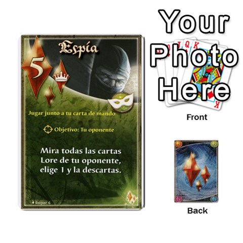Battelore Cartas Lore  By Alex Front - Spade10