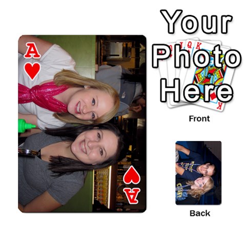 Ace Mallory s Cards By Mallory Front - HeartA