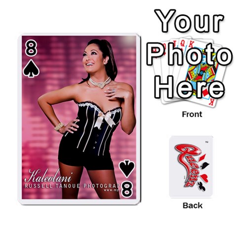 Kaleo s Cards By Martha Samson Front - Spade8