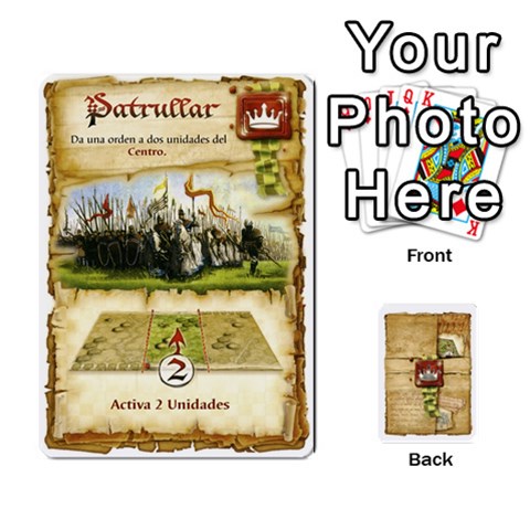 Battelore Cartas De Mando By Alex Front - Spade3