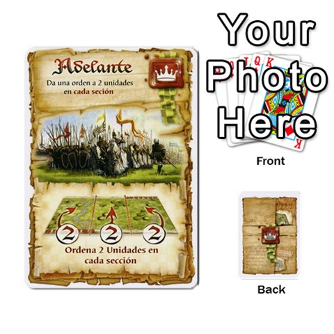Queen Battelore Cartas De Mando By Alex Front - HeartQ