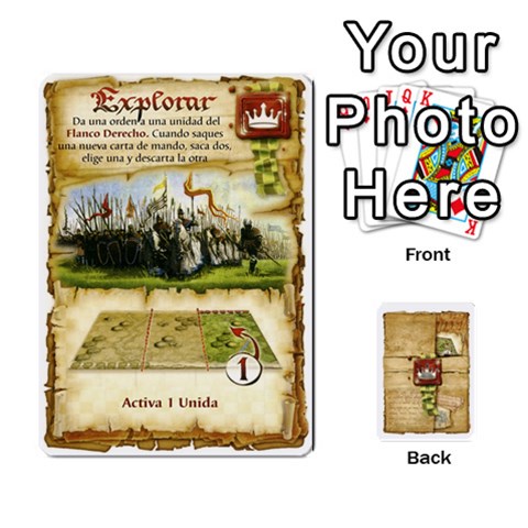 Battelore Cartas De Mando By Alex Front - Spade5