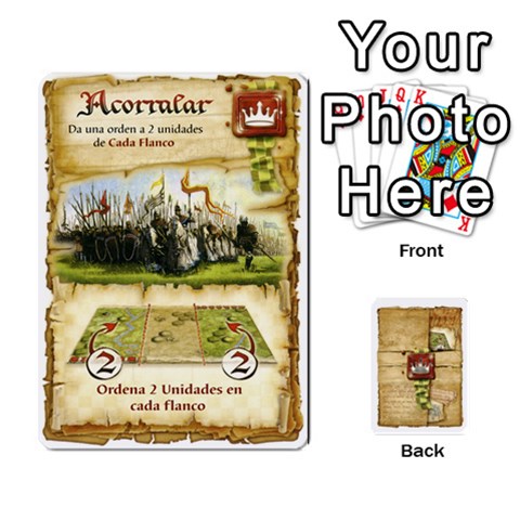 Battelore Cartas De Mando By Alex Front - Diamond9