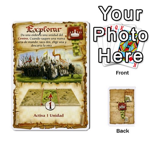 Queen Battelore Cartas De Mando By Alex Front - ClubQ