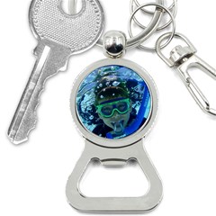 Chris underwater - Bottle Opener Key Chain