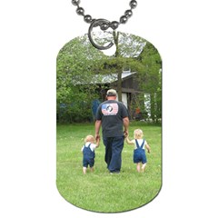 Dog tags kids and Da - Dog Tag (Two Sides)