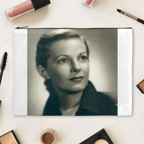 Mom s Photo On A Cosmetic Bag By Eva Martinez Front
