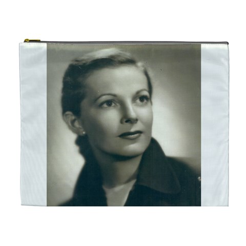 Mom s Photo On A Cosmetic Bag By Eva Martinez Front
