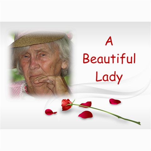 5x7 Photo Card By Judy 7 x5  Photo Card - 3