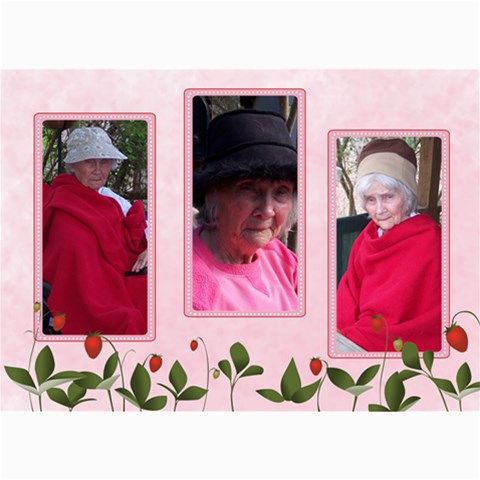 5x7 Photo Card By Judy 7 x5  Photo Card - 5