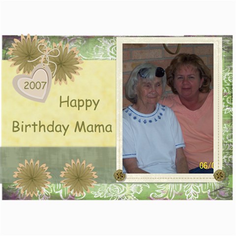 5x7 Photo Card By Judy 7 x5  Photo Card - 9