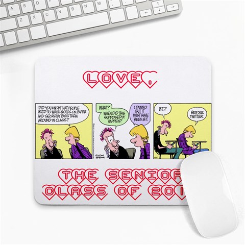 Rabbis Gift By Michaela 9.25 x7.75  Mousepad - 5
