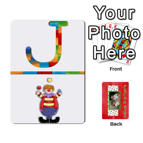 Jack New Flash Cards By Brooke Front - DiamondJ
