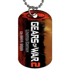 GEARS OF WAR 2 - Dog Tag (Two Sides)