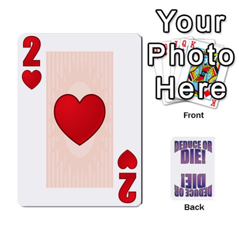 Queen Deduce Or Die Front - SpadeQ