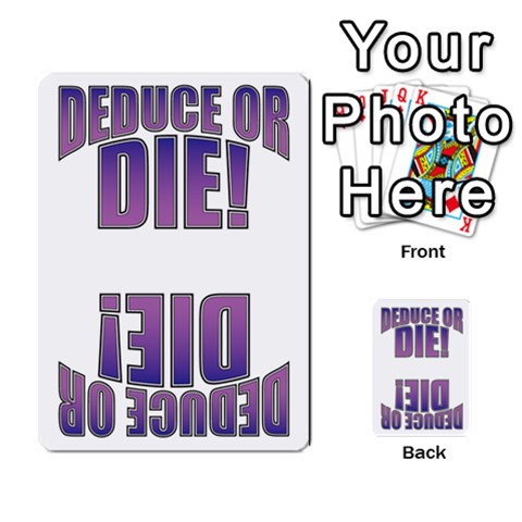 Deduce Or Die Back