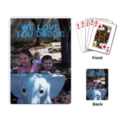 Daddy cards - Playing Cards Single Design (Rectangle)