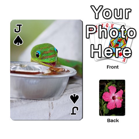 Jack Hawaii Cards By Terri Front - SpadeJ