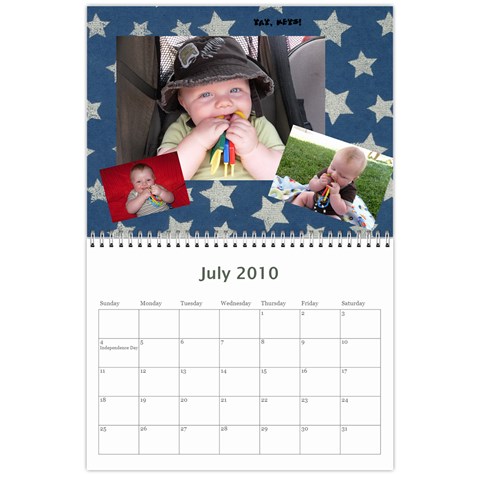 Andy Calendar By Angie Jul 2010