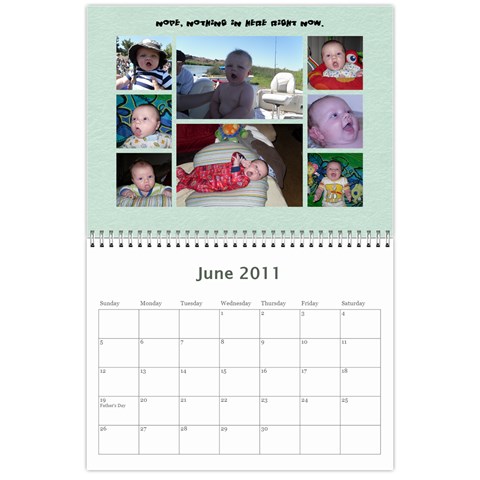 Andy Calendar By Angie Jun 2011