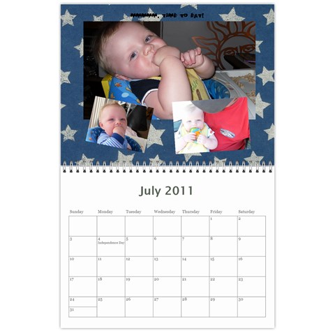 Andy Calendar By Angie Jul 2011