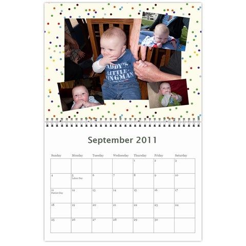 Andy Calendar By Angie Sep 2011