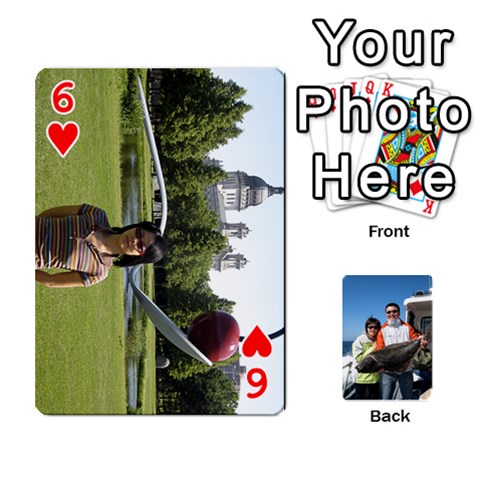 Yan s Play Card By Xuguang Wang Front - Heart6