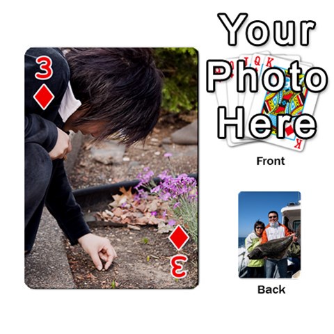 Yan s Play Card By Xuguang Wang Front - Diamond3