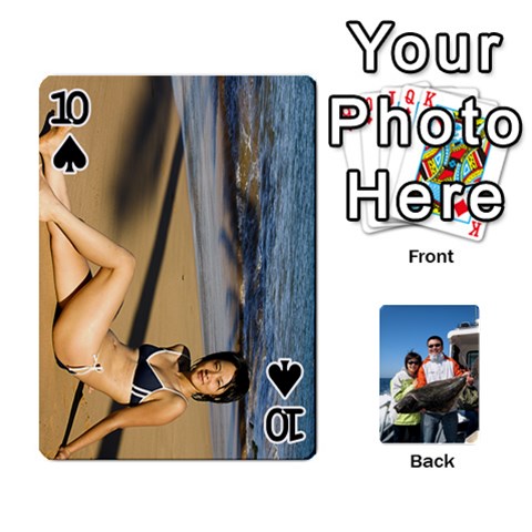 Yan s Play Card By Xuguang Wang Front - Spade10
