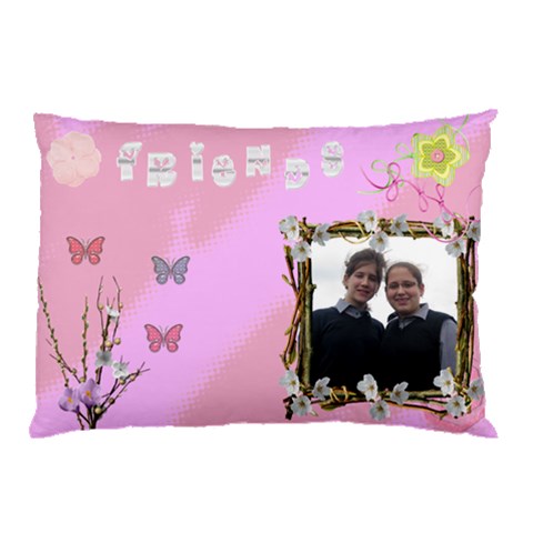 Friends By Gitty Fisher 26.62 x18.9  Pillow Case