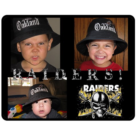 Raider Blanket For Daddy By April Virgen 60 x50  Blanket Front