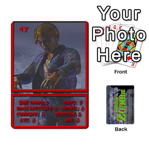 Mission Zo/mbie Deck 2 By Eric Backstrom Front - Diamond7