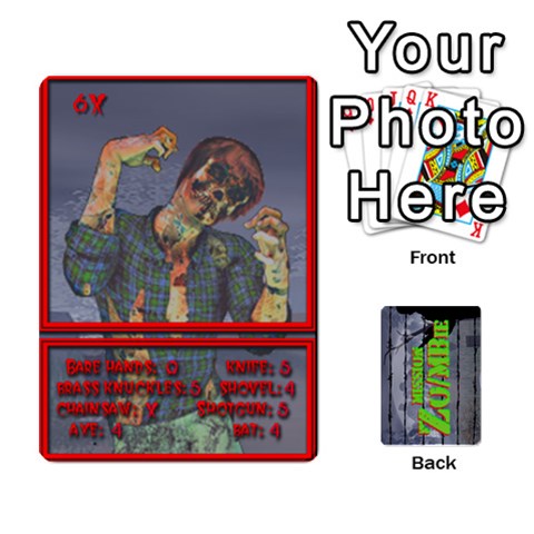 Jack Mission Zo/mbie Deck 2 By Eric Backstrom Front - DiamondJ