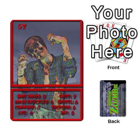 Ace Mission Zo/mbie Deck 2 By Eric Backstrom Front - DiamondA