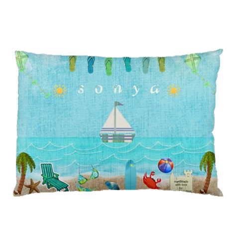 Sonya Pillow Case By Danny 26.62 x18.9  Pillow Case