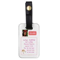 Peak_tag - Luggage Tag (one side)