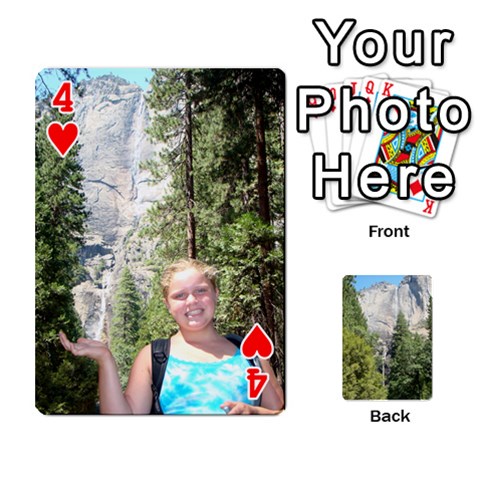 Yosemite Cards By Amy Barton Front - Heart4
