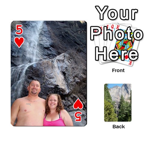 Yosemite Cards By Amy Barton Front - Heart5