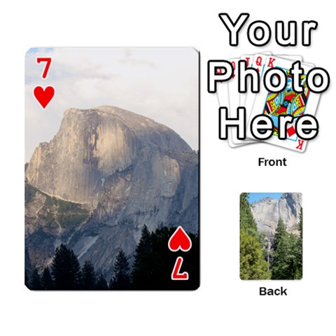 Yosemite Cards By Amy Barton Front - Heart7