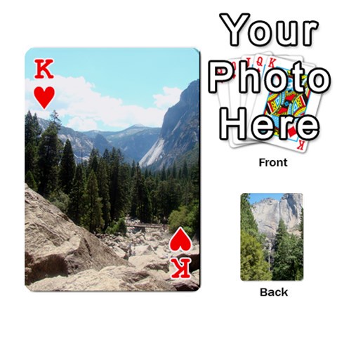 King Yosemite Cards By Amy Barton Front - HeartK