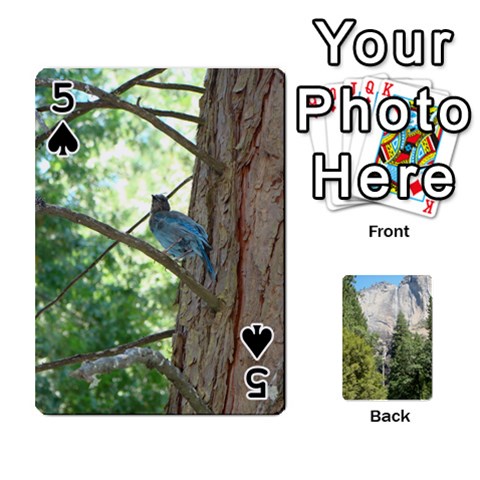 Yosemite Cards By Amy Barton Front - Spade5