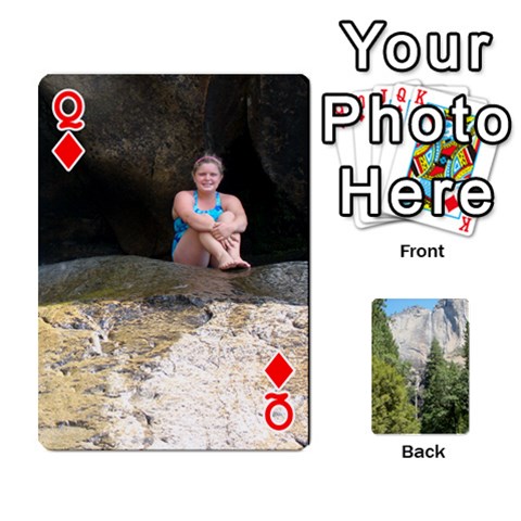 Queen Yosemite Cards By Amy Barton Front - DiamondQ