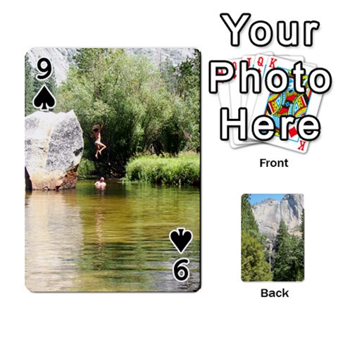 Yosemite Cards By Amy Barton Front - Spade9