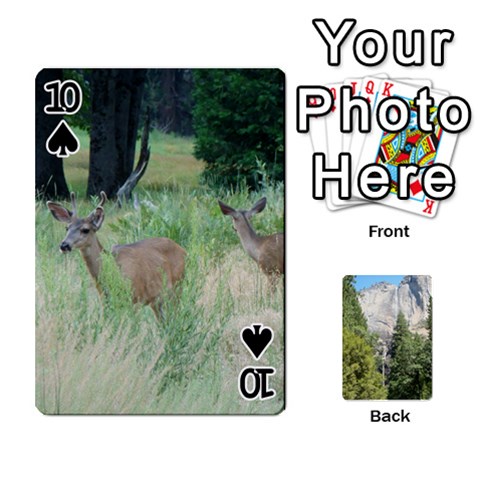 Yosemite Cards By Amy Barton Front - Spade10