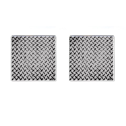 Grey Diamond Plate By Alana Front(Pair)