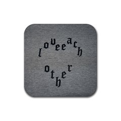 <loveeachother3 - Rubber Coaster (Square)