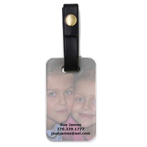 Mom Luggage Tag By Dawn Gartin Front