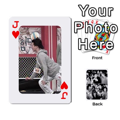 Jack Suju Playing Cards By Mia Story Front - HeartJ