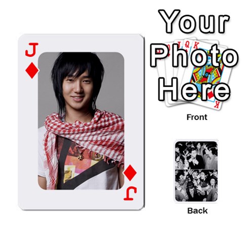 Jack Suju Playing Cards By Mia Story Front - DiamondJ