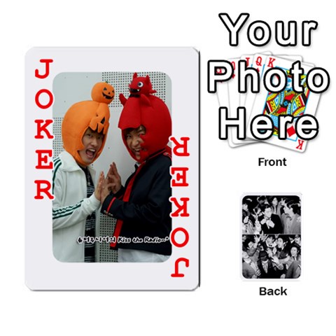Suju Playing Cards By Mia Story Front - Joker2
